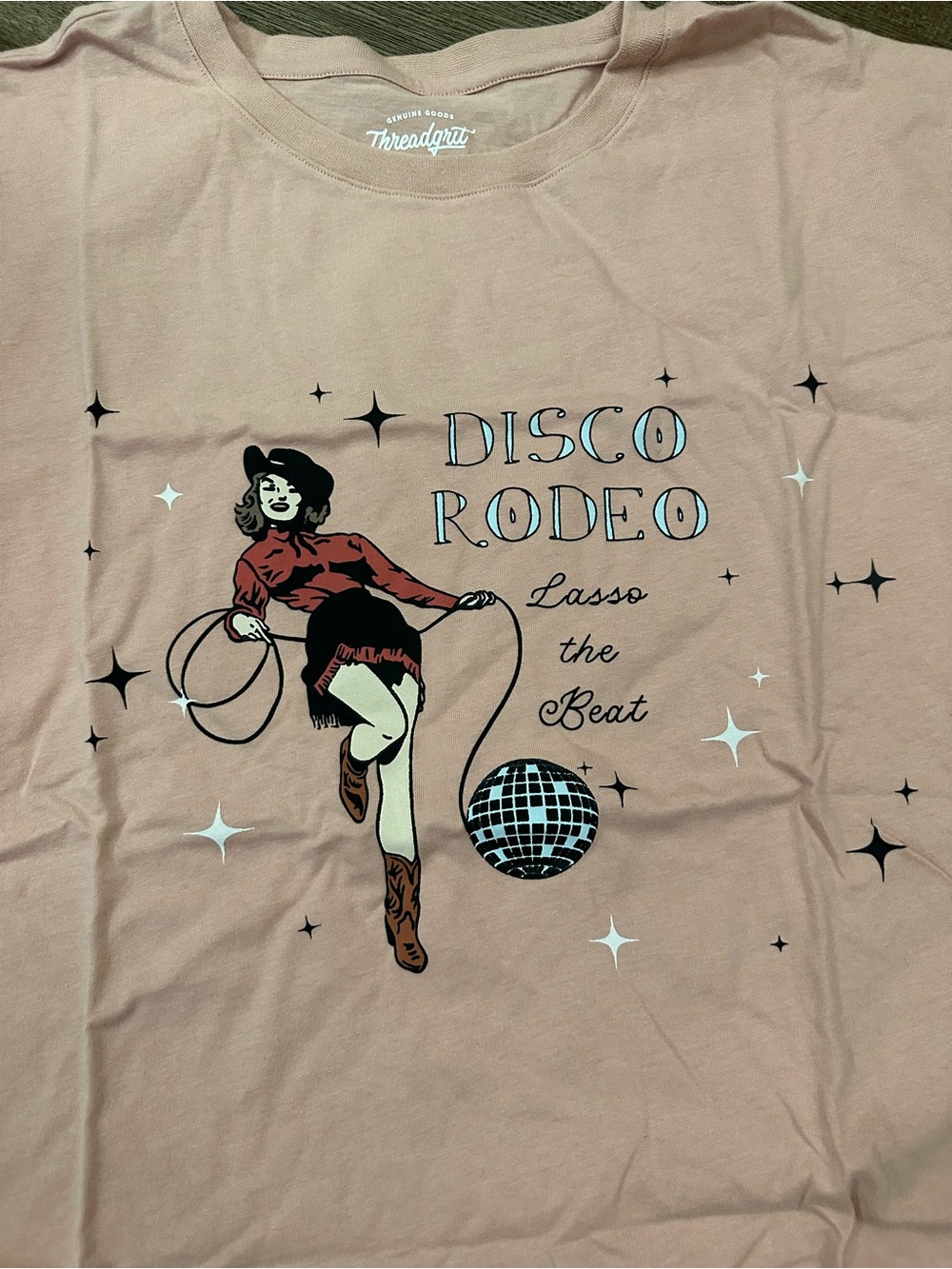 Pink 'Disco Rodeo' Graphic Tee - Picture 2 of 4